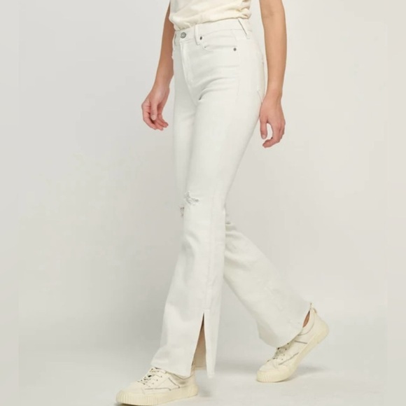 Hidden Ryan Side Slit Distressed Bootcut Jeans 29 NWT - Picture 1 of 11